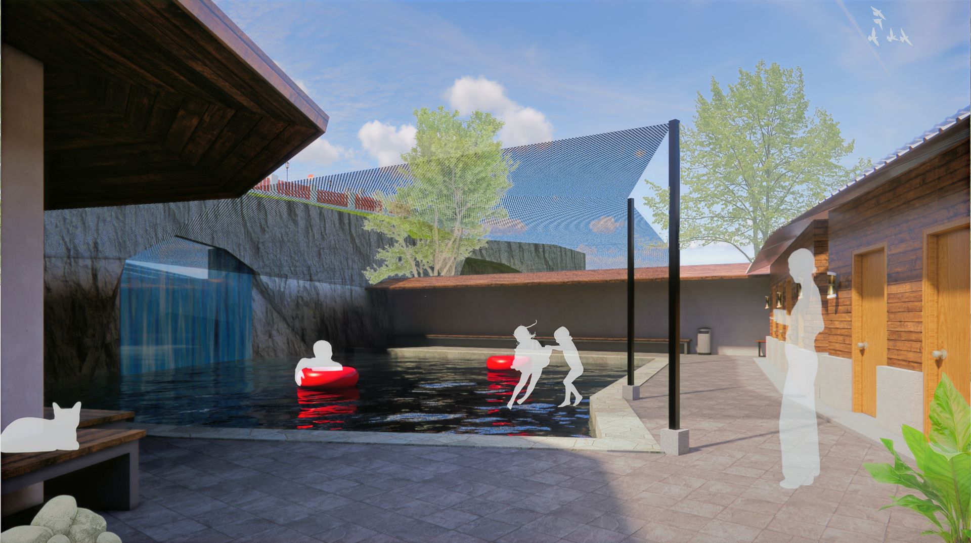 Desain View Kolam Renang